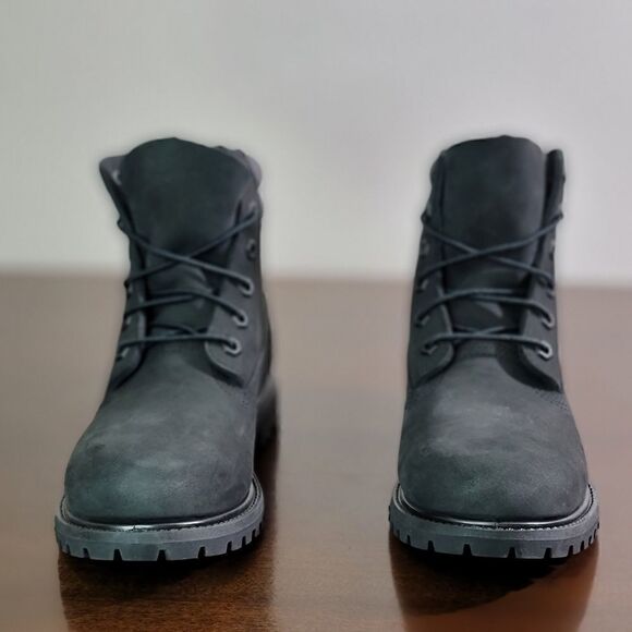 Timberland Waterville 6 Womens Black Boots Leather - Picture 4 of 14